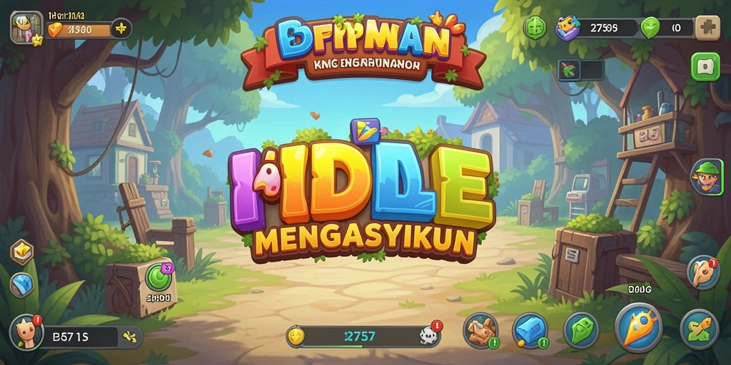 Screenshot gameplay 2757 menampilkan momen seru dalam permainan Idle.