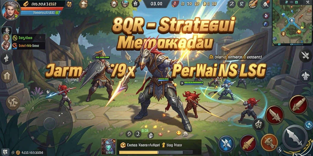 Gameplay menarik dengan strategi mendalam dalam 8QR.