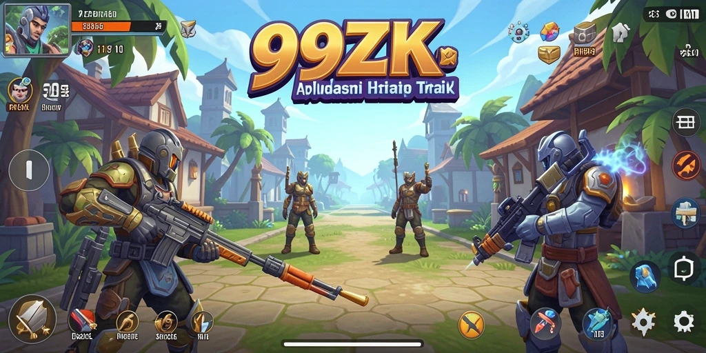 Tampilan antarmuka 99ZK yang user-friendly dan intuitif.