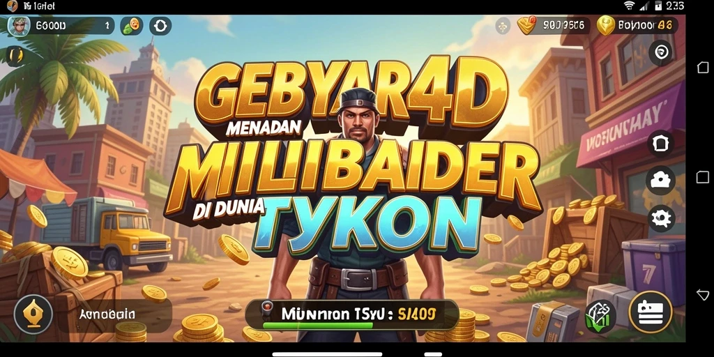 Tampilan gameplay GEBYAR4D yang menarik dan interaktif.