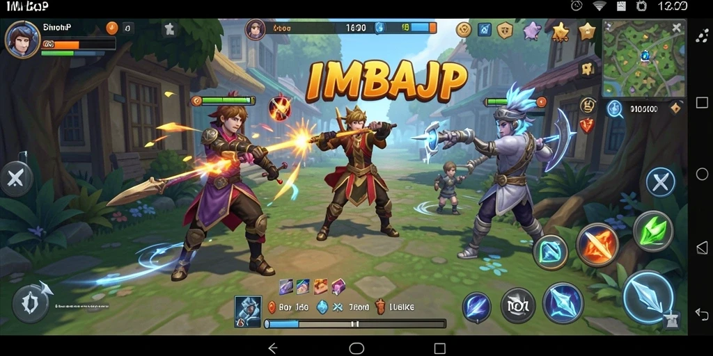 Screenshot IMBAJP menunjukkan gameplay yang interaktif dan menarik dalam simulasi.