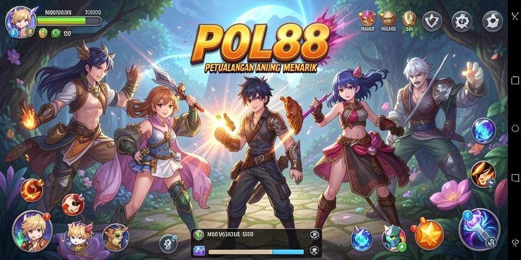 Gameplay seru dengan karakter Anime yang menarik.