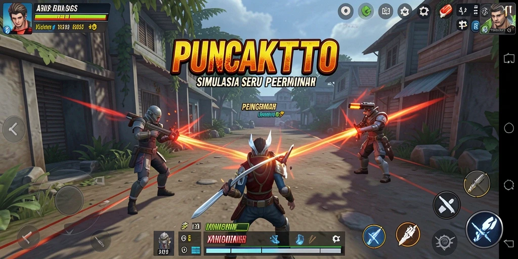 Tampilan gameplay PUNCAKTOTO yang menarik dan interaktif.