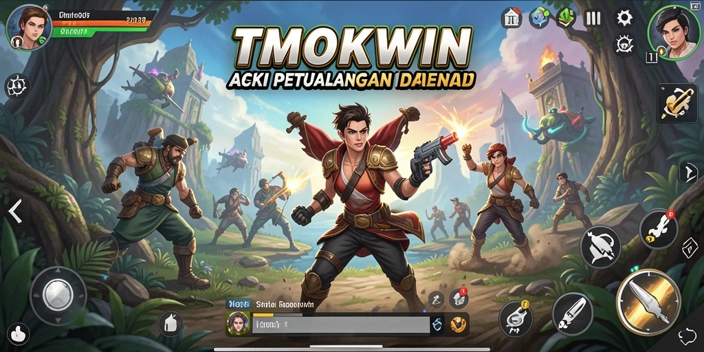 Tangkapan layar gameplay TMOKWIN yang menampilkan aksi mendebarkan.