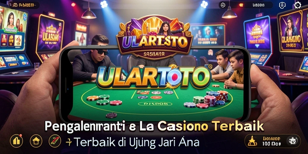 Tampilan gameplay Live Casino ULARTOTO yang nyata dan mendebarkan.