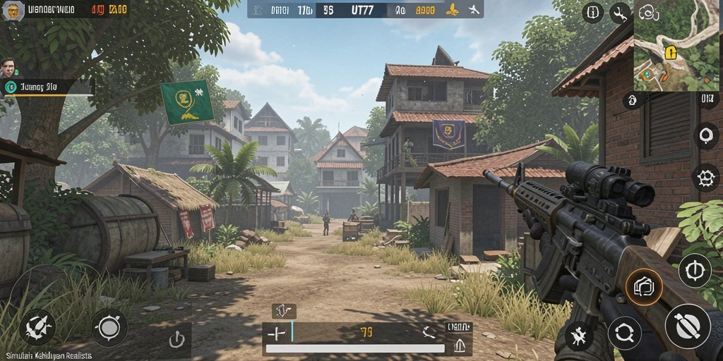 Tampilan gameplay UT77 yang menarik dan interaktif.